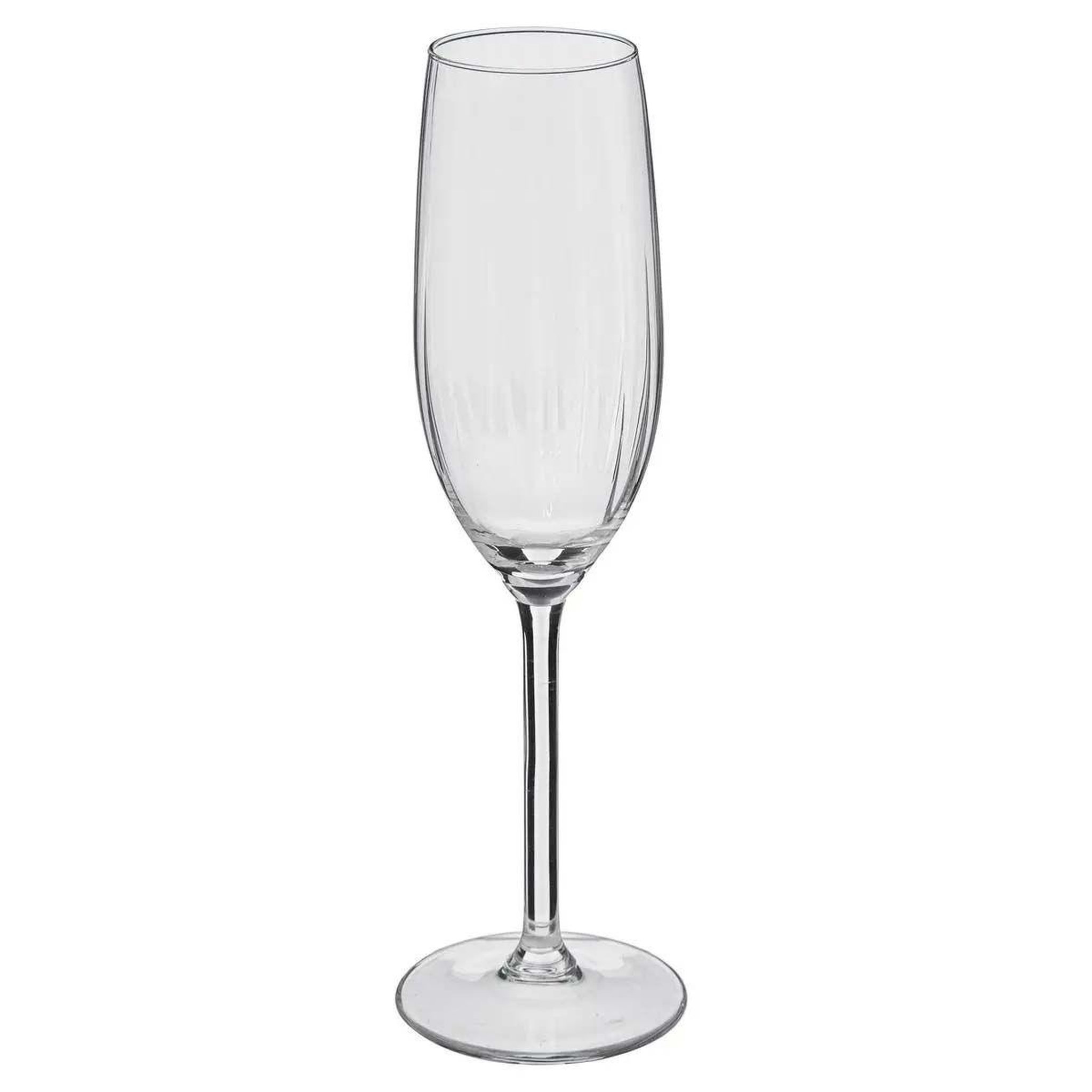 Voir la diapositive 2 : SECRET DE GOURMET Lot de 6 flûtes à champagne  volta  21cl transparent
