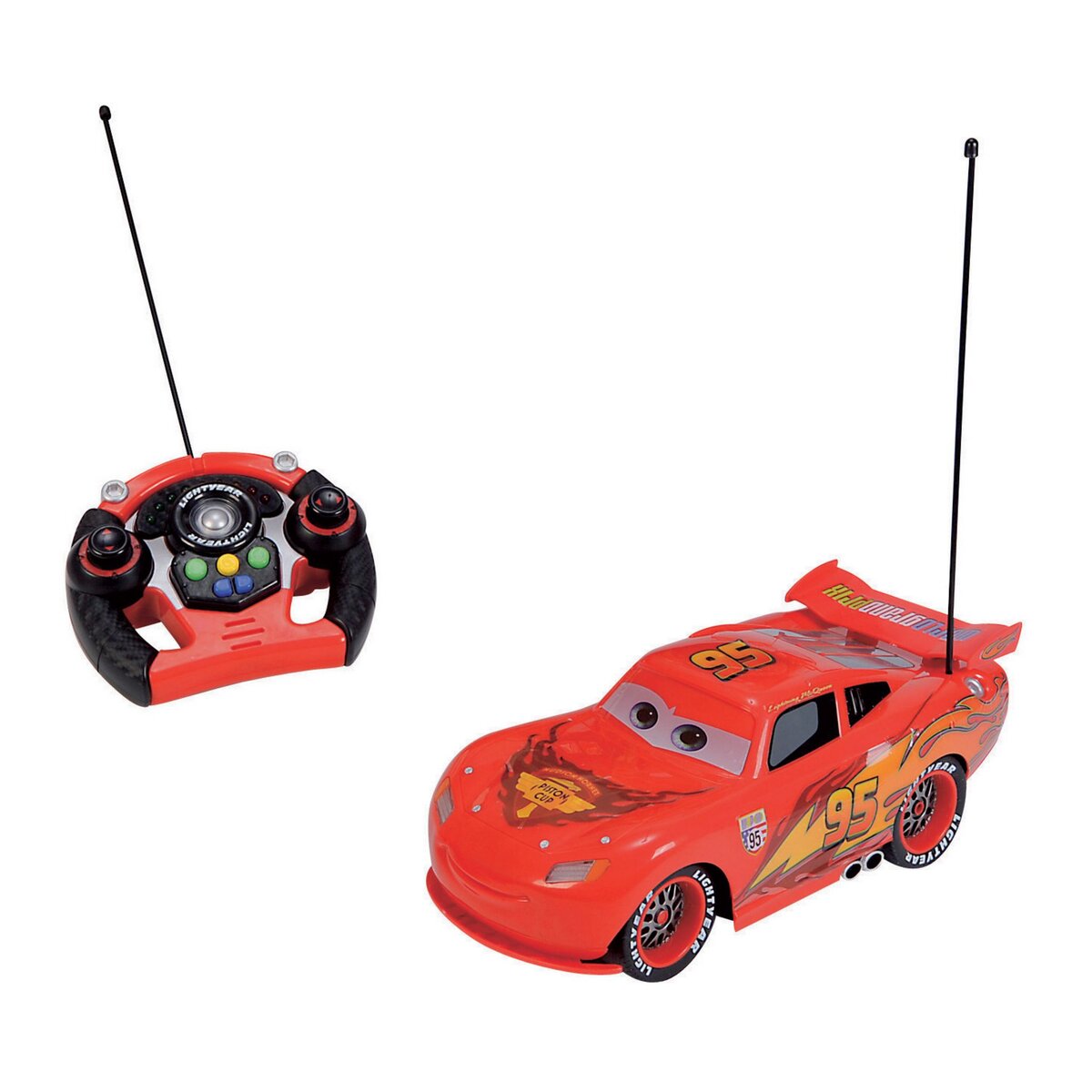 SMOBY Voiture radiocommandée McQueen Ice - Cars pas cher 