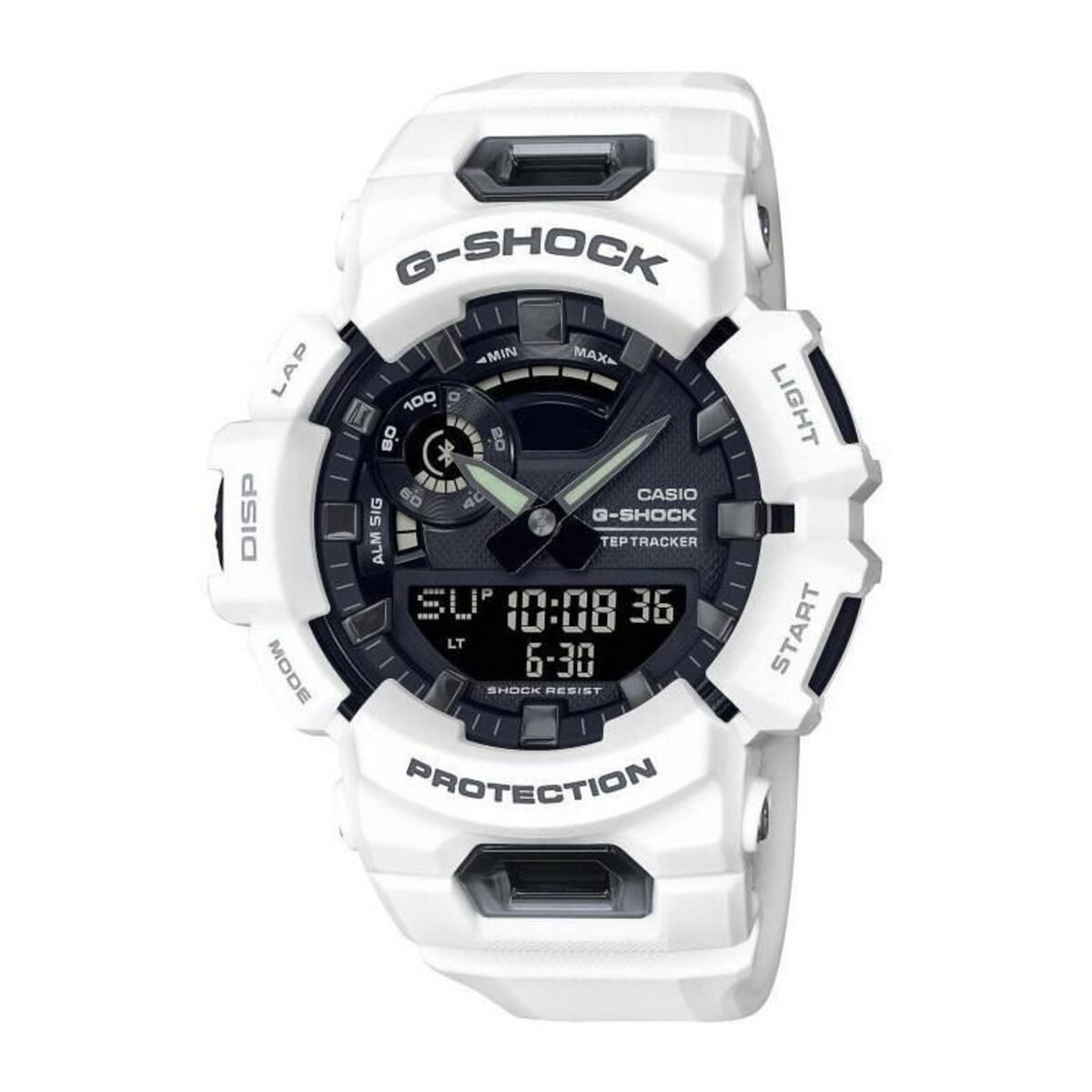 CASIO Montre G-SHOCK - CASIO - Resitante aux chocs - Multifonctions - Blanc