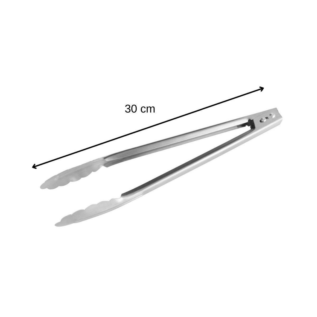 Fackelmann Ensemble de 2 Pinces multifonction inox 30 cm Fackelmann