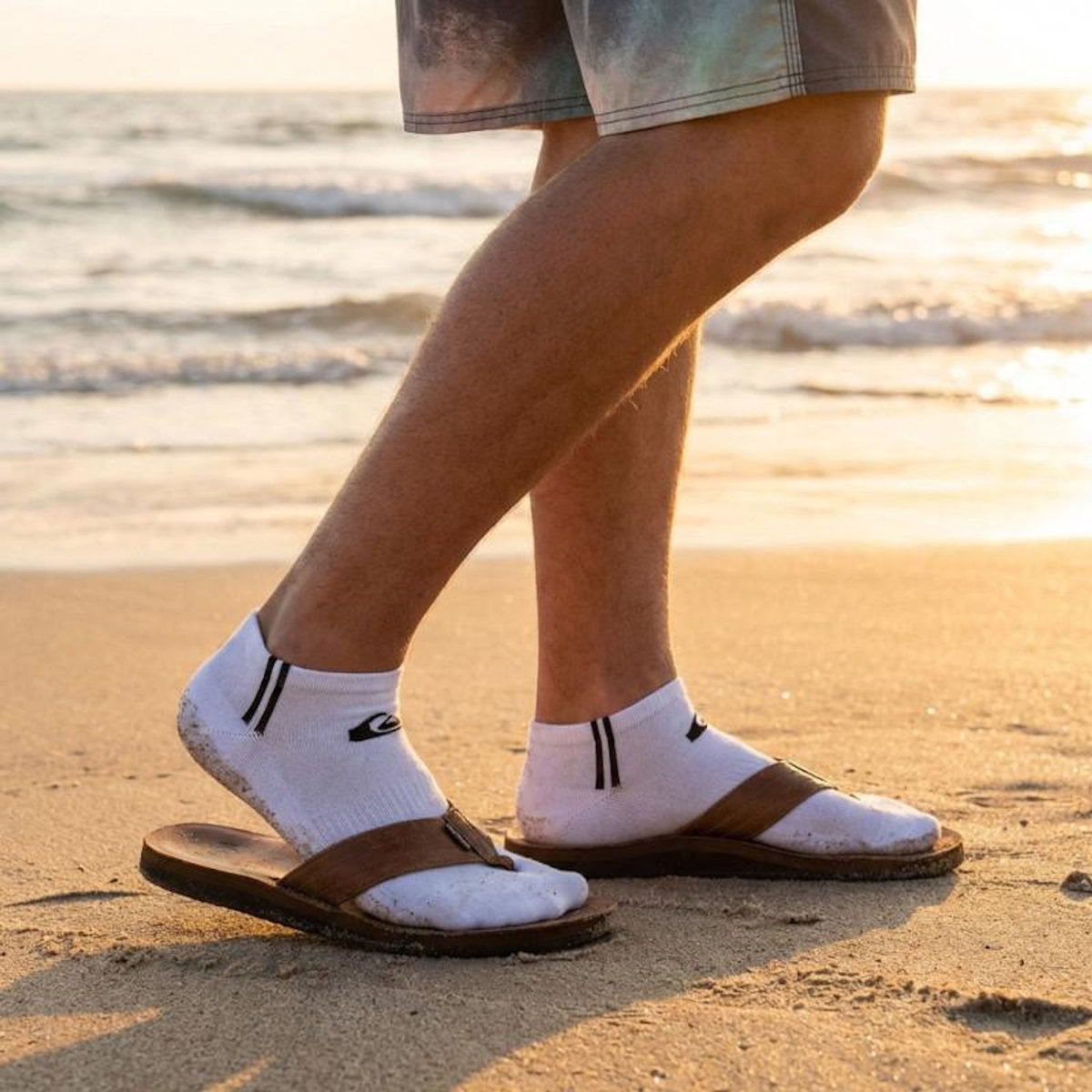 QUIKSILVER Quiksilver Pack de Chaussettes Homme SNEAKER– Lot 6 Paires Sport