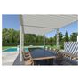 Voir la diapositive 9 : OMBREA Pergola bioclimatique autoportée 3x6 m - Aluminium - Blanc - VS OmBREA®