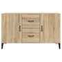 Voir la diapositive 5 : VIDAXL Buffet chene sonoma 100x36x60 cm bois d'ingenierie