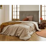 BEST MOBILIER Dali - cadre de lit - 160x200 - en velours. Coloris disponibles : Bleu, Vert, Marron