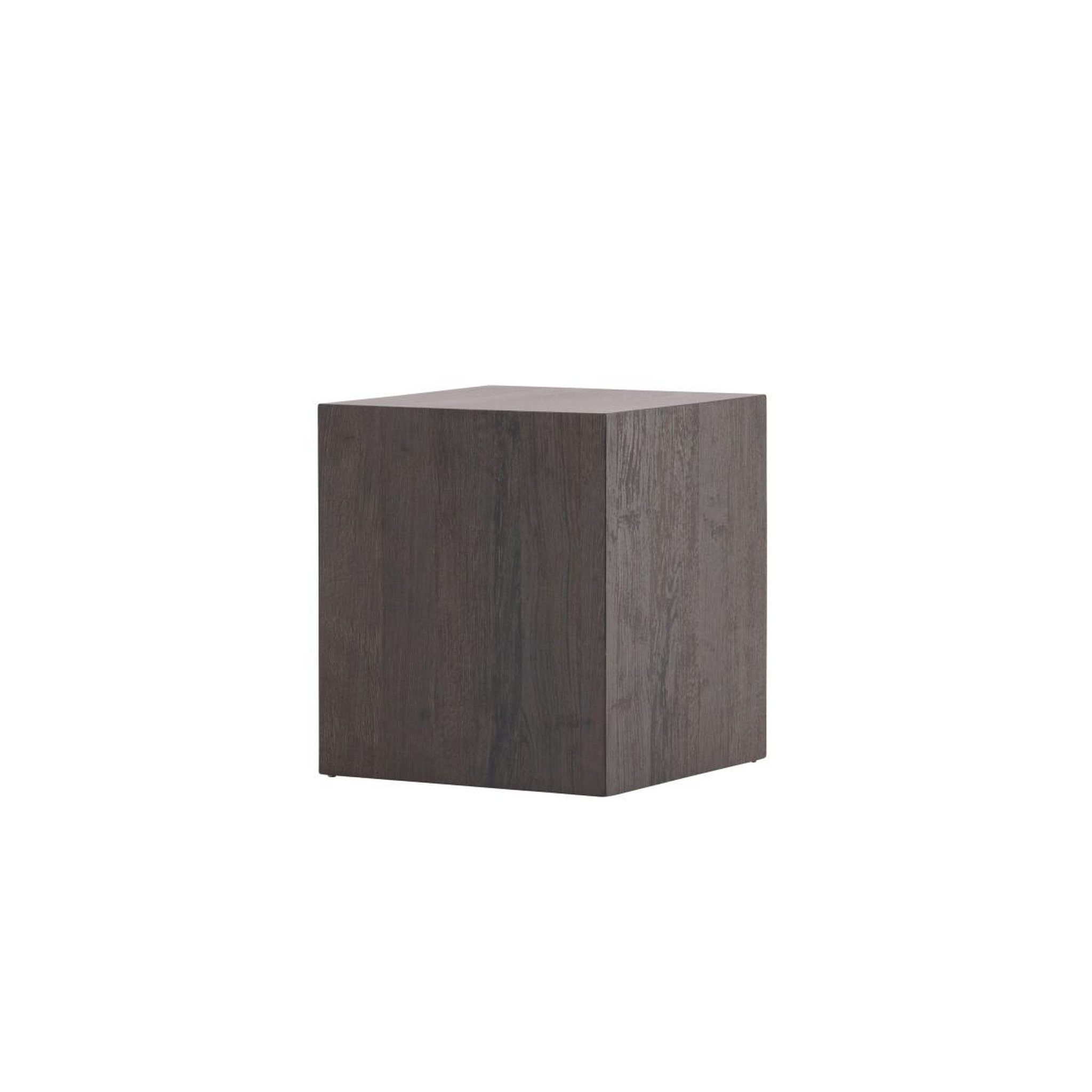 Voir la diapositive 3 : Paris Prix Table d'appoint  york  45cm marron foncé
