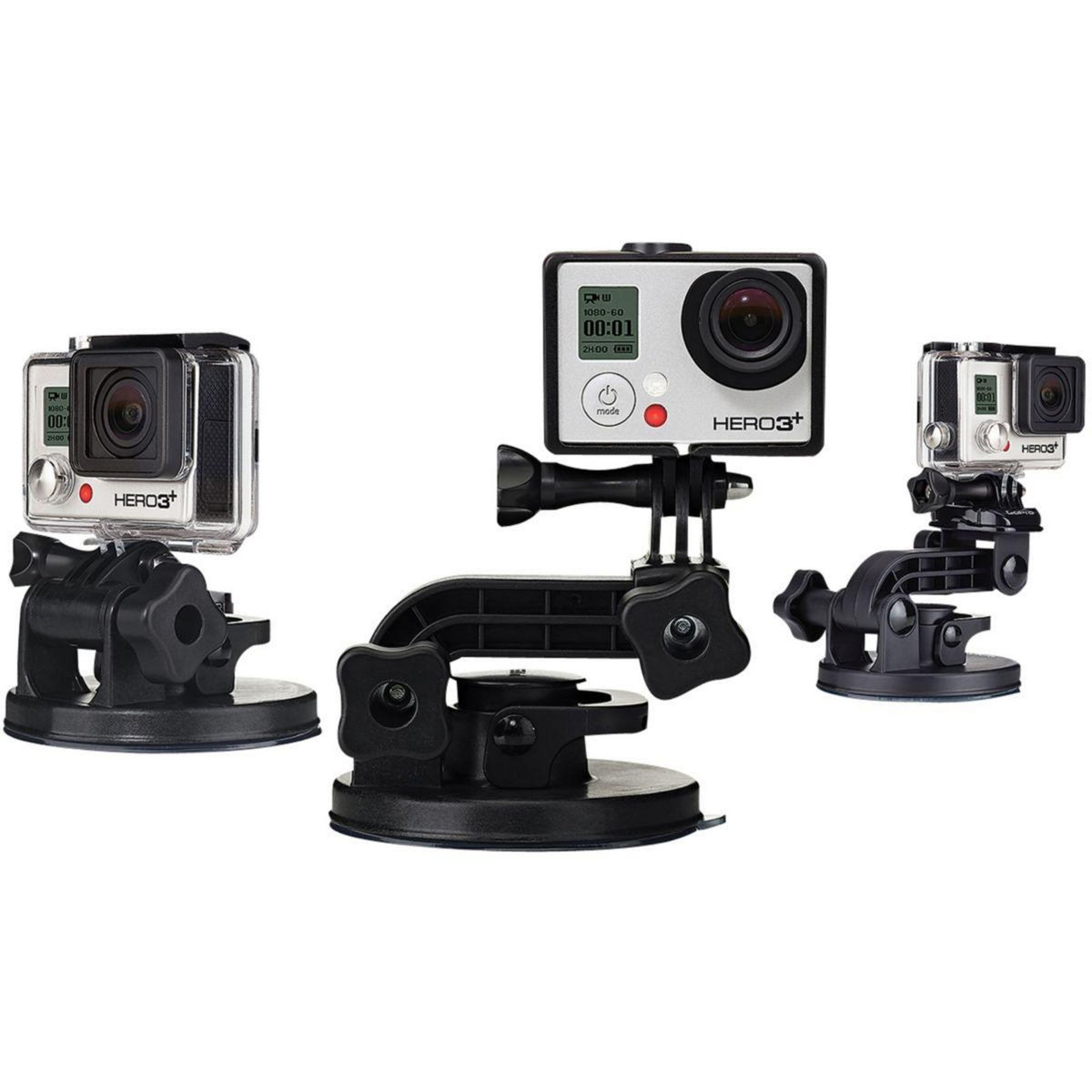 GOPRO Fixation Ventouse avec Quick Release