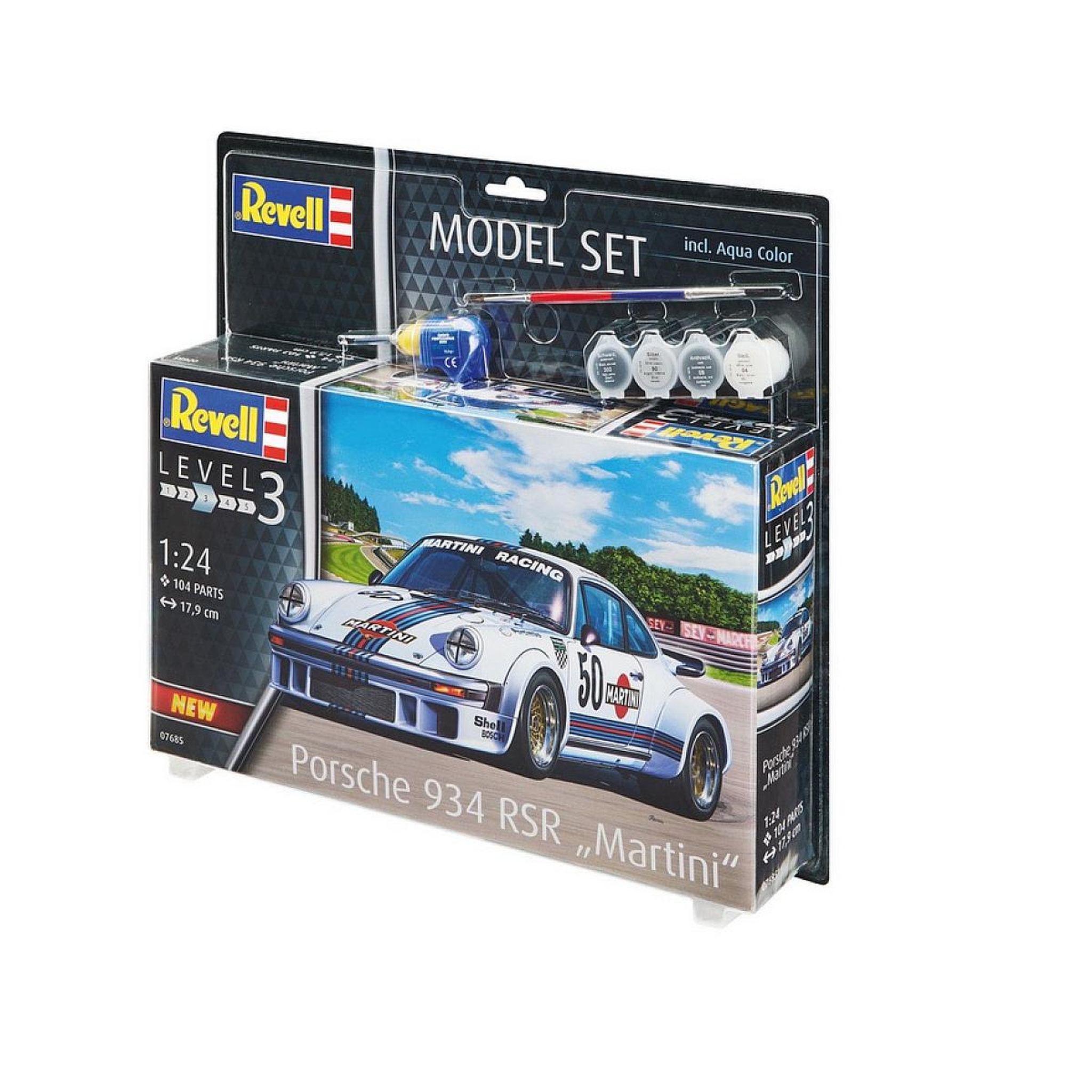 Revell model set porsche 934 rsr martin