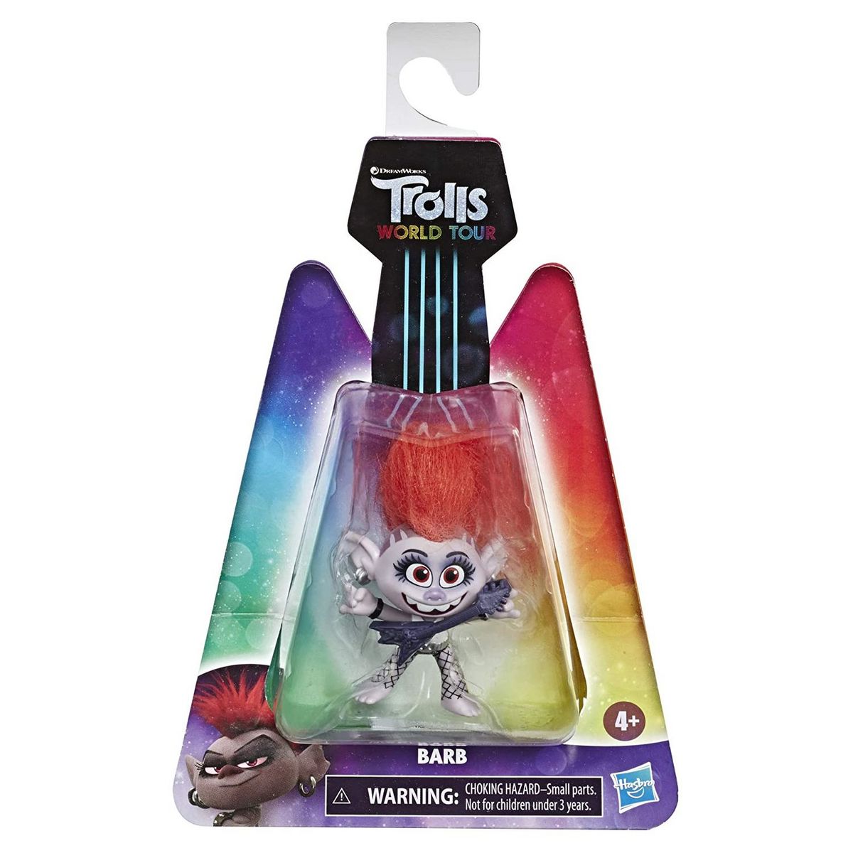 HASBRO Mini poupée Trolls 2 - La tournée mondiale 