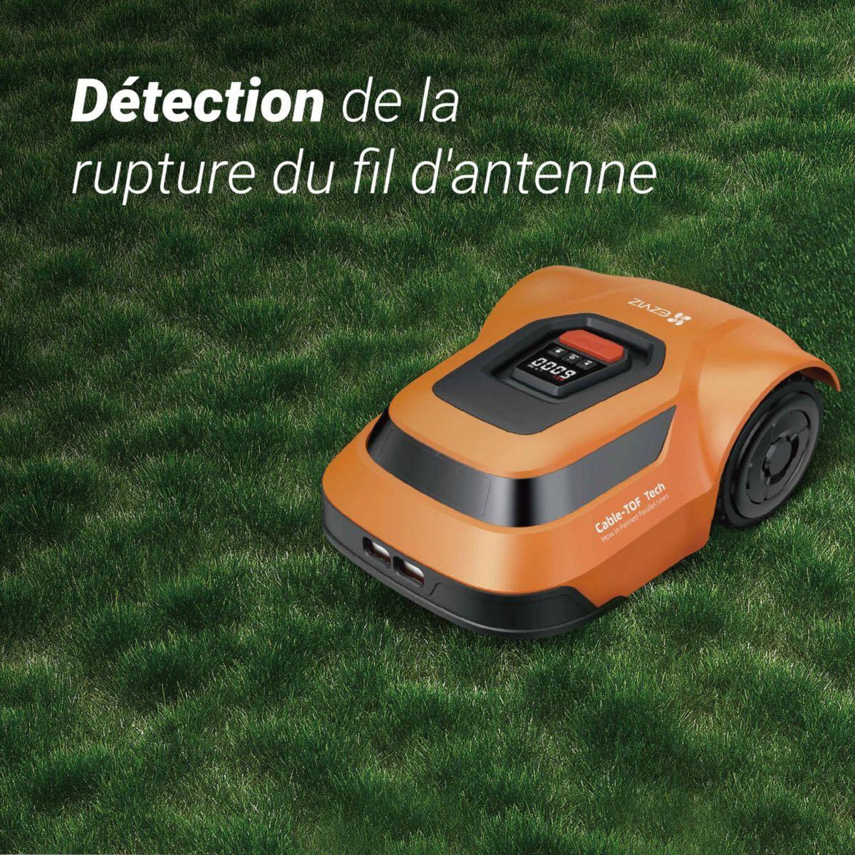 EZVIZ Tondeuse gazon robot RM600