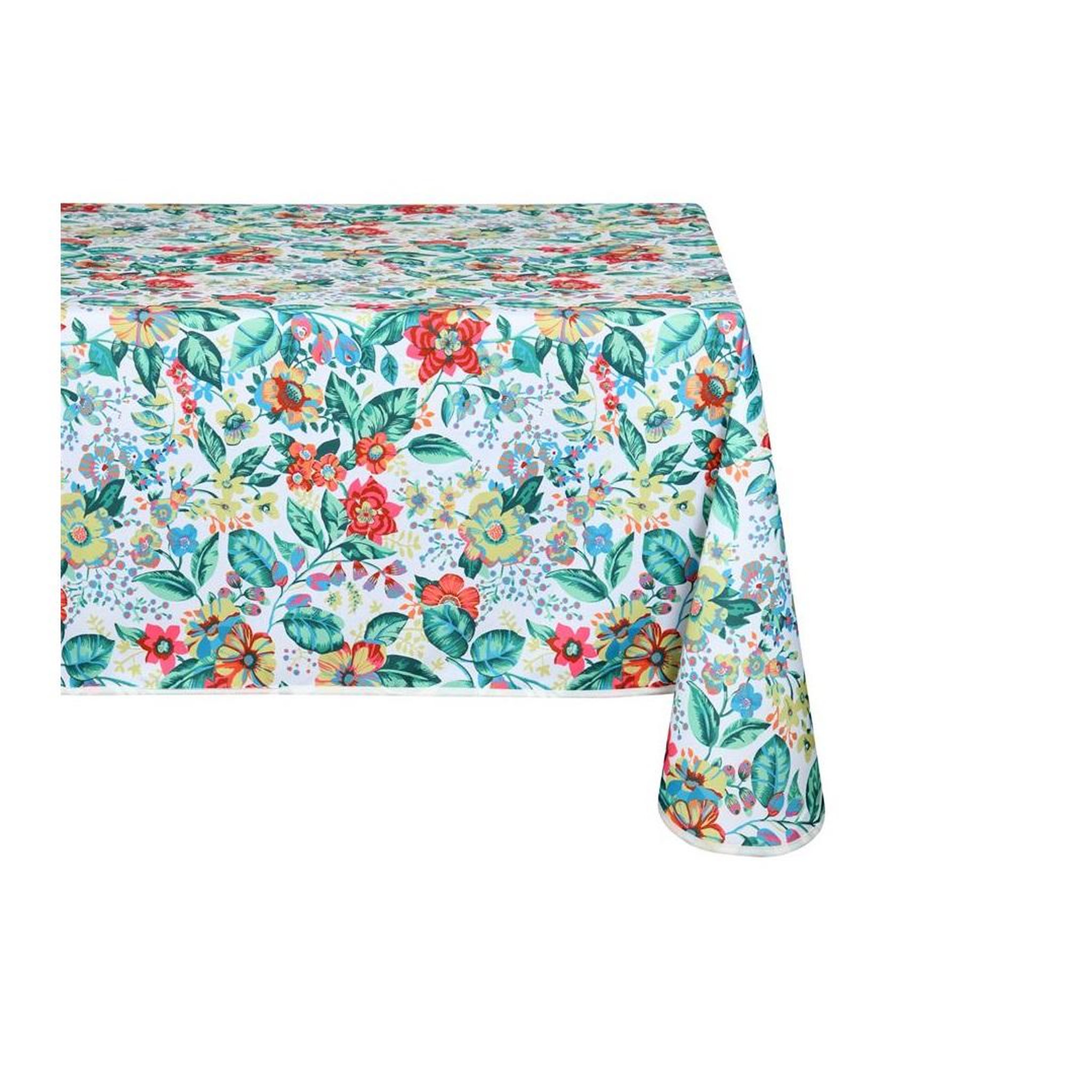 Eden Nappe rectangle fleurs colorees