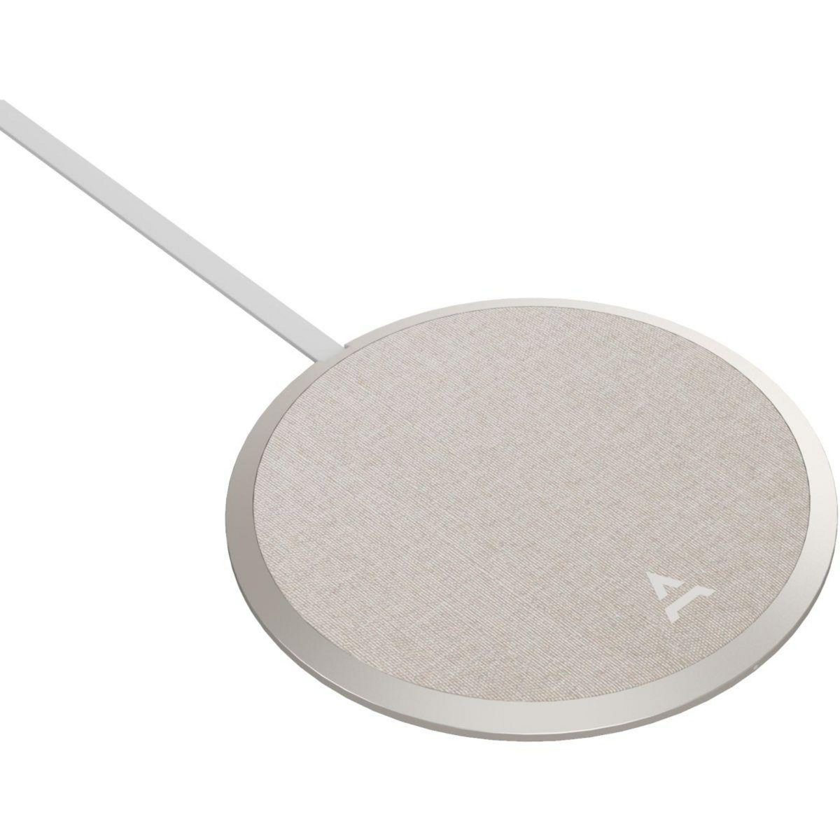 ADEQWAT Chargeur induction 15W USB-C Beige