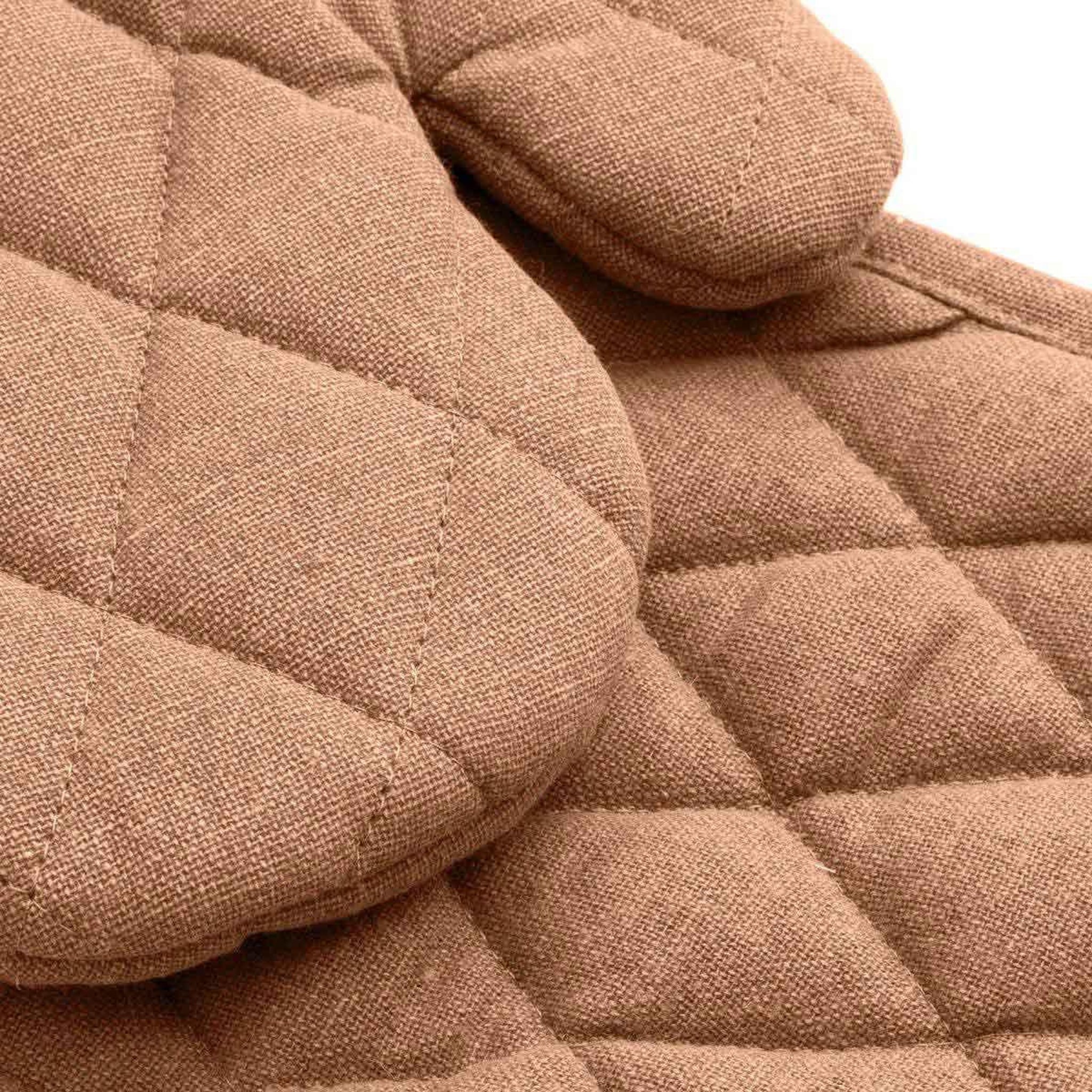Voir la diapositive 2 : Douceur d'Intérieur Gant & manique de cuisine  gourmet  30cm mocha
