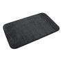 Voir la diapositive 1 : Paris Prix Tapis de Bain Microfibre  Vitamine II  45x75cm Noir