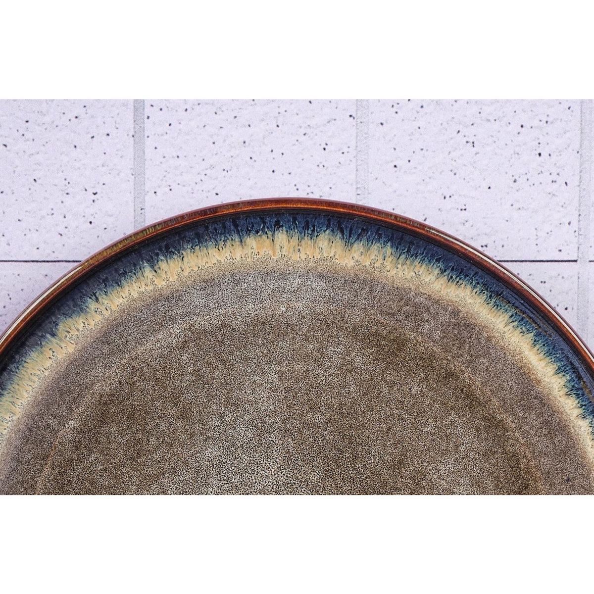 BJORN Plateau de service GENESIS Ø33cm - Basalte