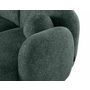 Voir la diapositive 5 : LISA DESIGN Velris - canapé d'angle droit 3 places en tissu moucheté