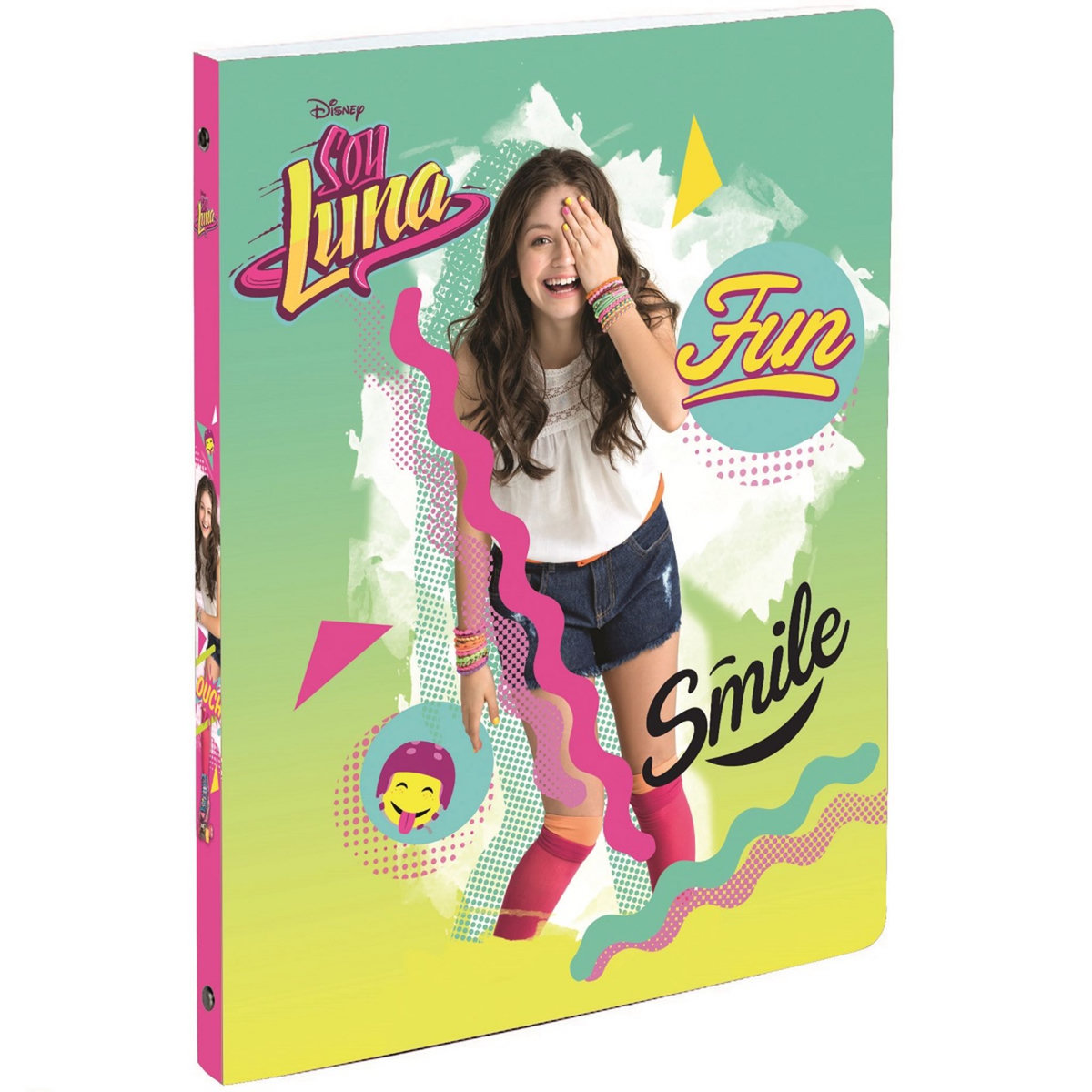 Cahier classeur A4 Soy Luna - multicolore