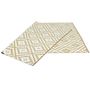 Voir la diapositive 4 : ID MARKET Tapis extérieur BAHAMAS beige 270 x 370 CM