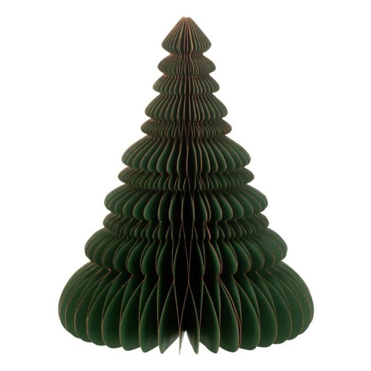 Paris Prix Sapin de Noël à Poser en Papier  Pliant  30cm Vert Foncé