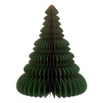 Paris Prix Sapin de Noël à Poser en Papier  Pliant  30cm Vert Foncé