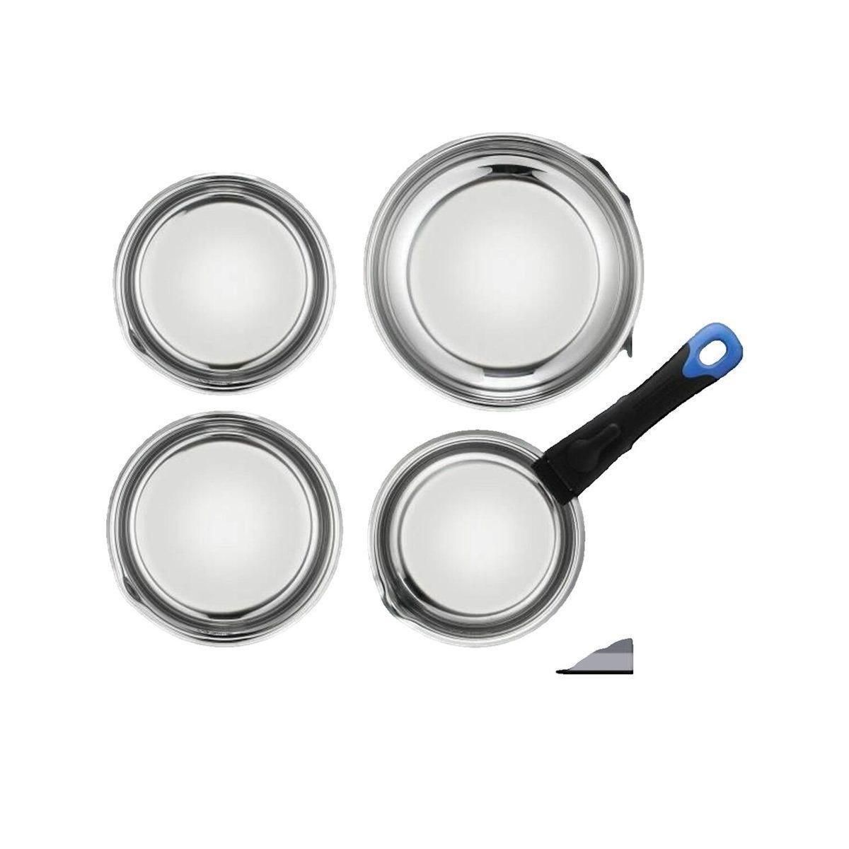 Arthur Martin Ensemble de casseroles Arthur Martin Ensemble complet en acier inoxydable