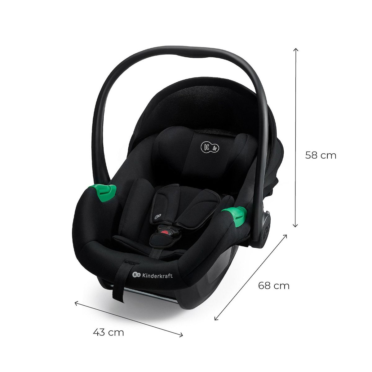 KINDERKRAFT Siège auto i-size avec base isofix