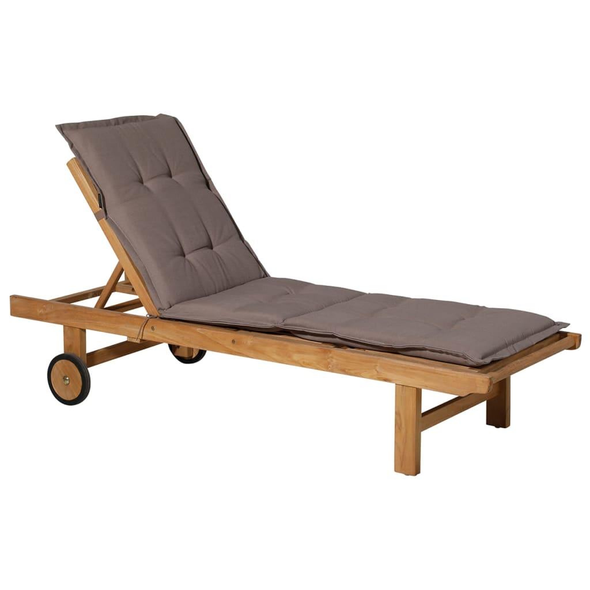 Voir la diapositive 1 : MADISON Madison Coussin de chaise longue Panama 200x60 cm Taupe