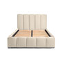 Voir la diapositive 1 : BEST MOBILIER Torreon - lit coffre - 160x200 - sommier inclus - en velours