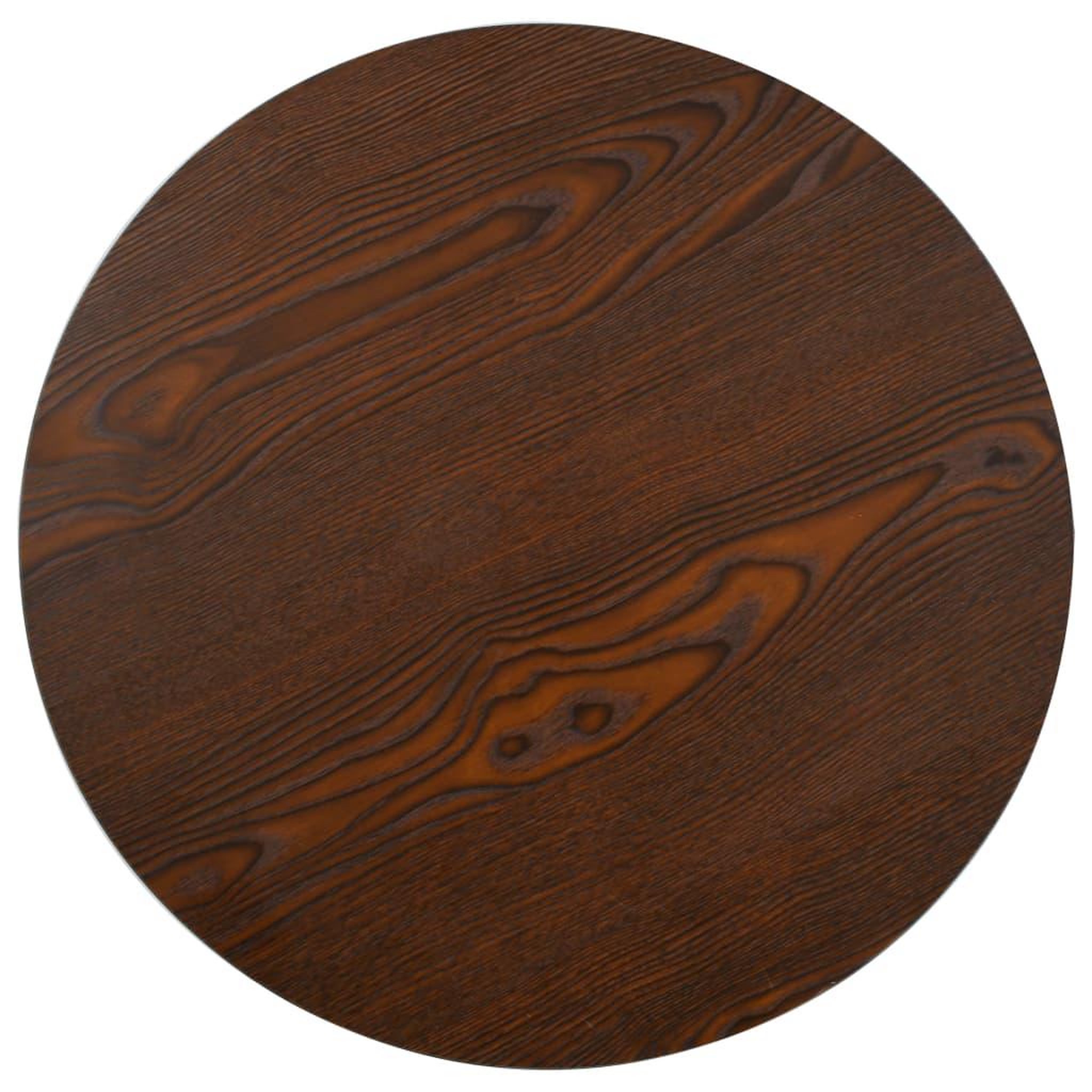 Voir la diapositive 2 : VIDAXL Table de bistro Marron fonce 50 cm MDF