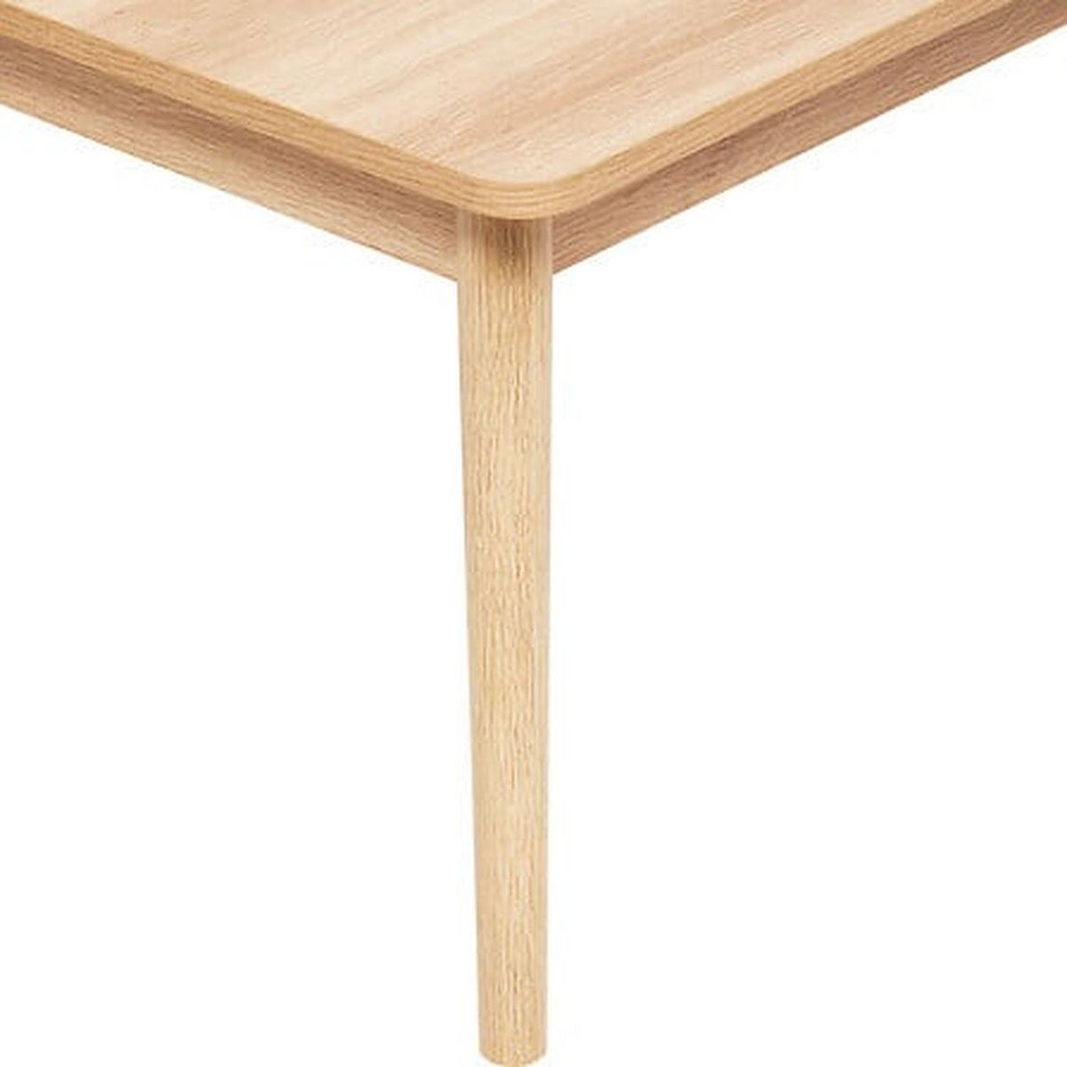 FIVE Table basse compacte effet chêne naturel ABANA - Beige