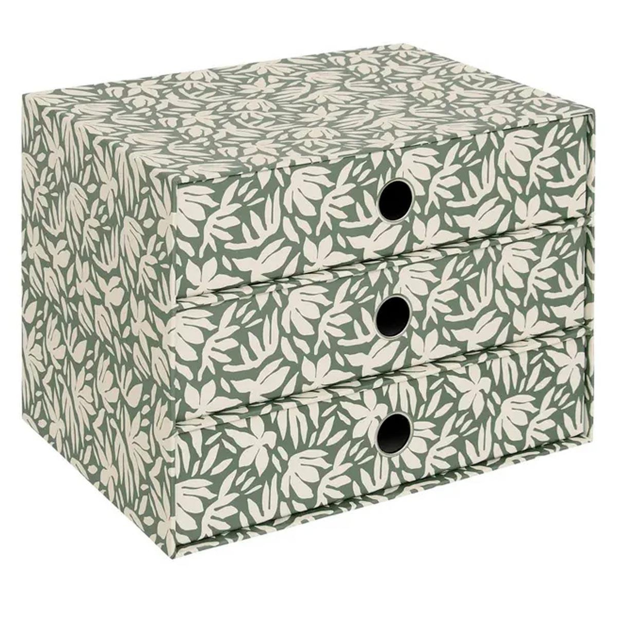 FIVE Rangement de bureau 3 tiroirs  floréa  32cm vert