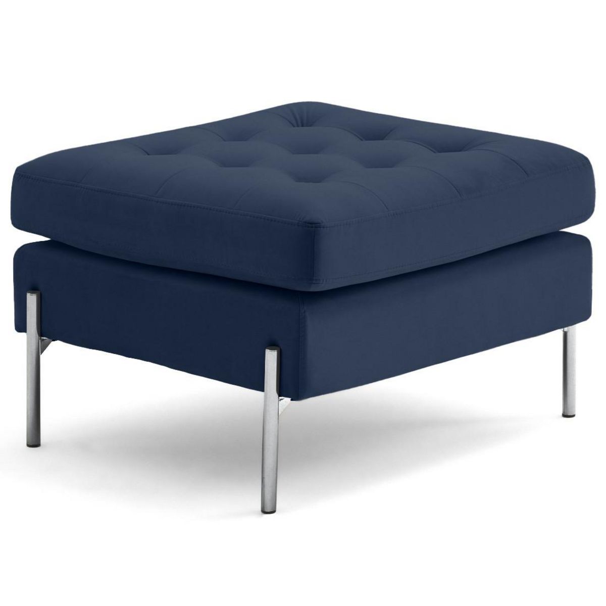 LISA DESIGN Isaure - pouf en velours