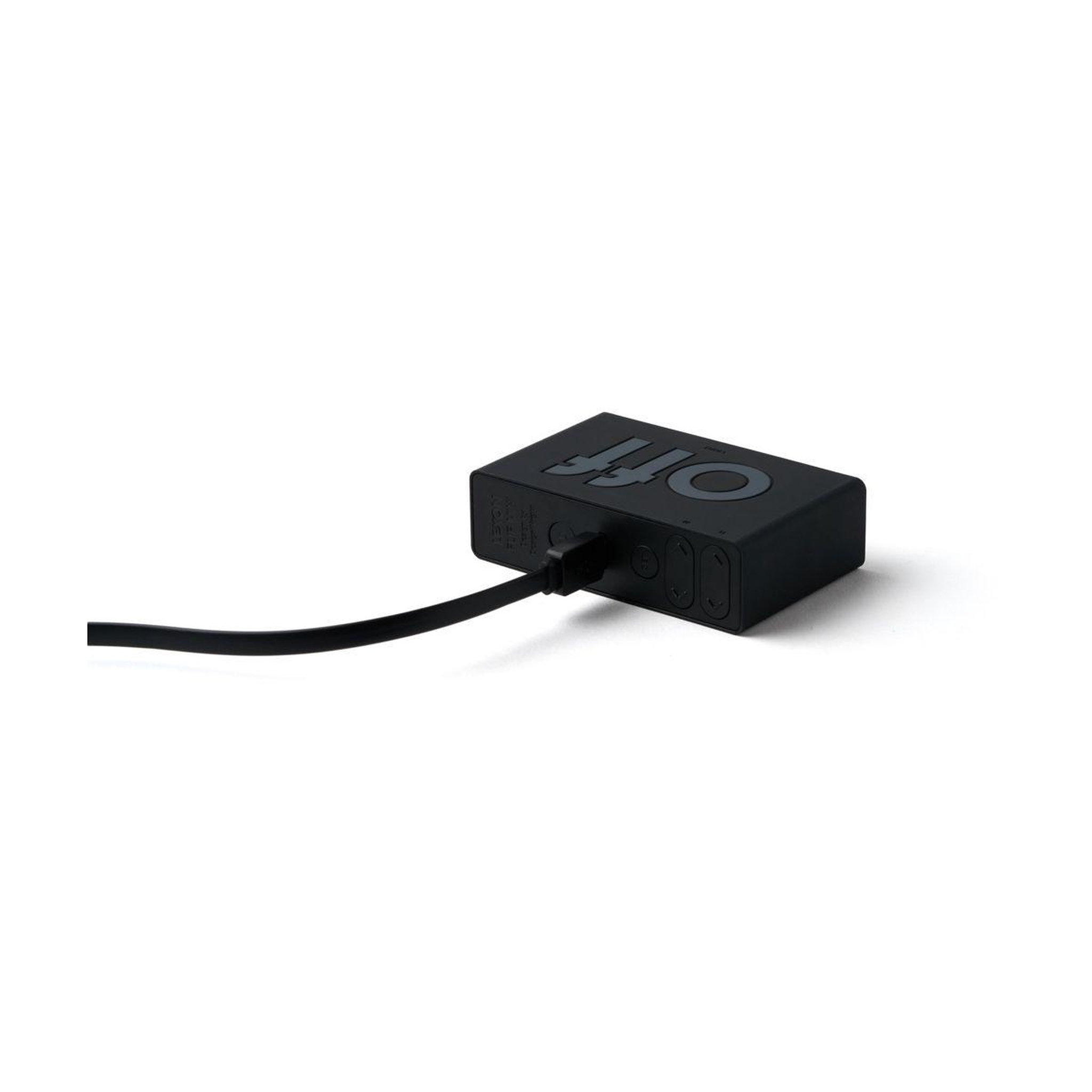 Voir la diapositive 3 : LEXON Réveil Flip Mini de Voyage Rechargeable Noir
