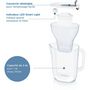 Voir la diapositive 2 : Brita Carafe filtrante style bleu
