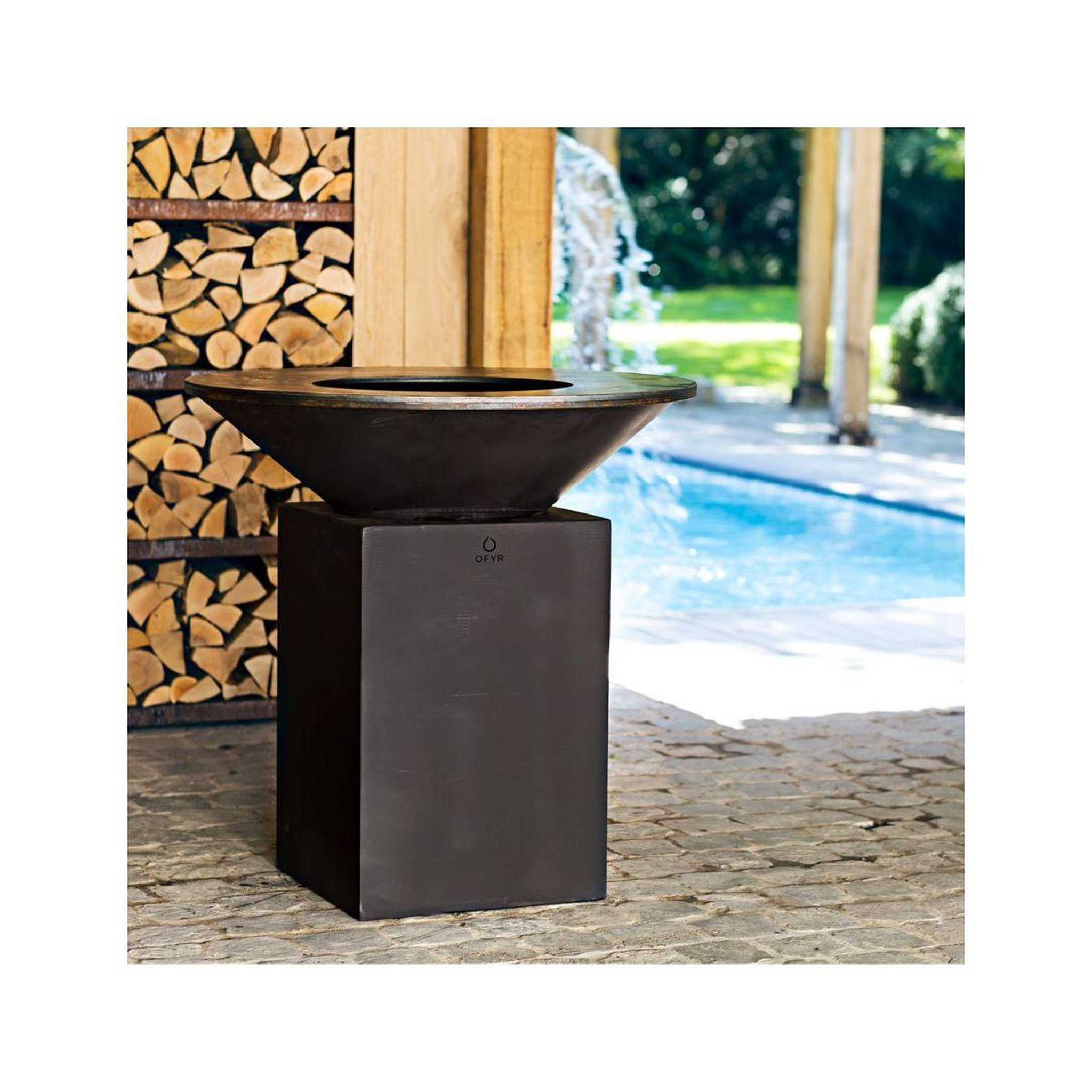 Voir la diapositive 3 : OFYR Brasero classic black 85 oc1b85