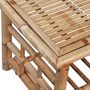 Voir la diapositive 3 : VIDAXL Table basse Bambou 90x50x45 cm