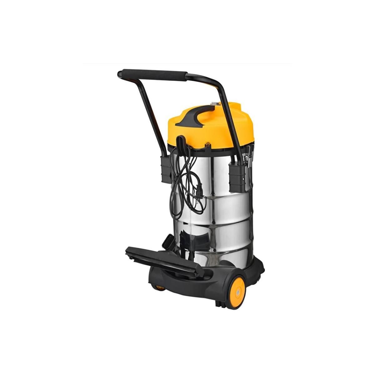 VITO Aspirateur Eau et Poussières 1200W Cuve inox 40 Litres + Souffleur VITO