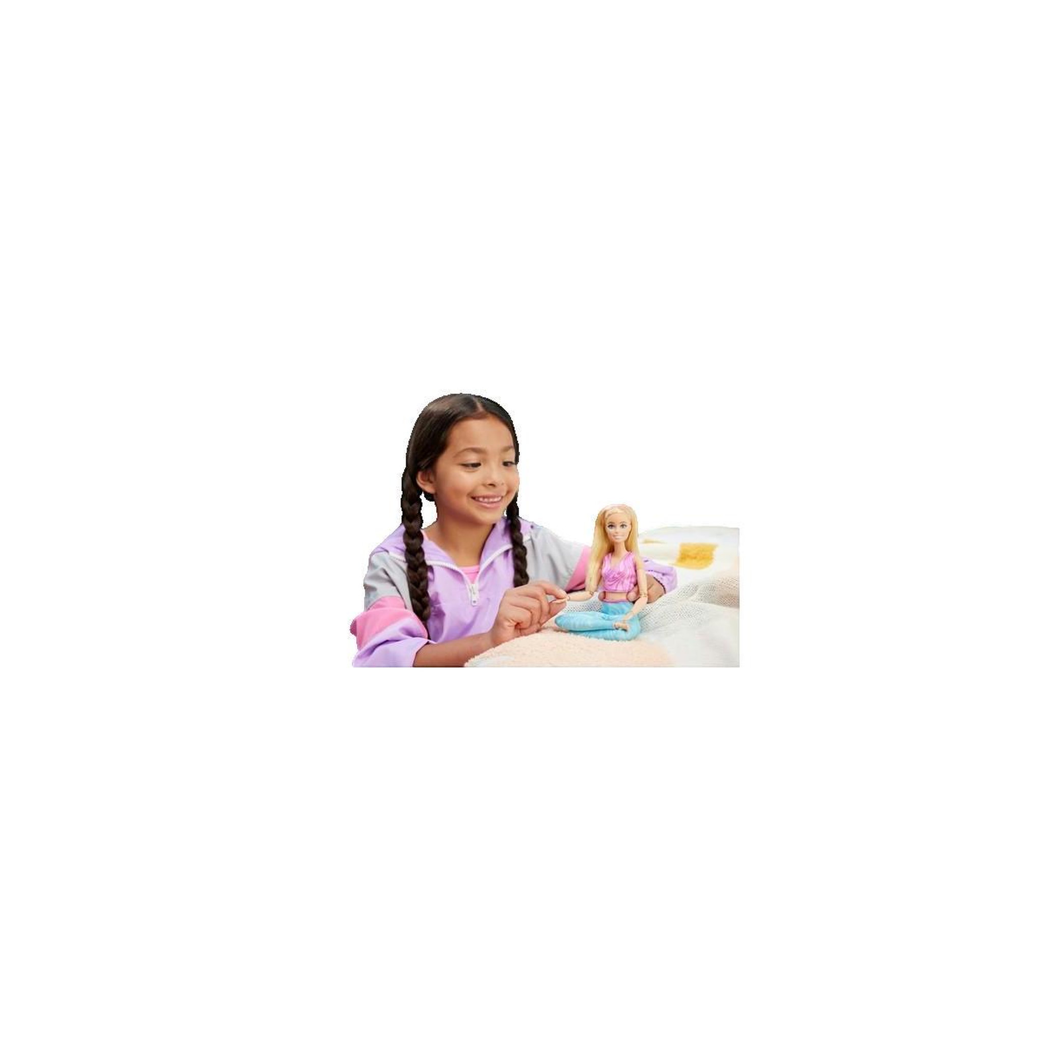 Voir la diapositive 2 : MATTEL Poupée Barbie Made to Move articulée