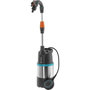 Voir la diapositive 1 : Gardena GARDENA Pompe pour collecteur d'eau de pluie 4700/2 inox –550W –Débit 4700l/h & pression 2.5 bar –Extension garantie 5 an