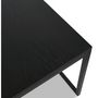 Voir la diapositive 6 : Paris Prix Lot de 2 Tables d'Appoint Gigognes  Dezina  50cm Noir