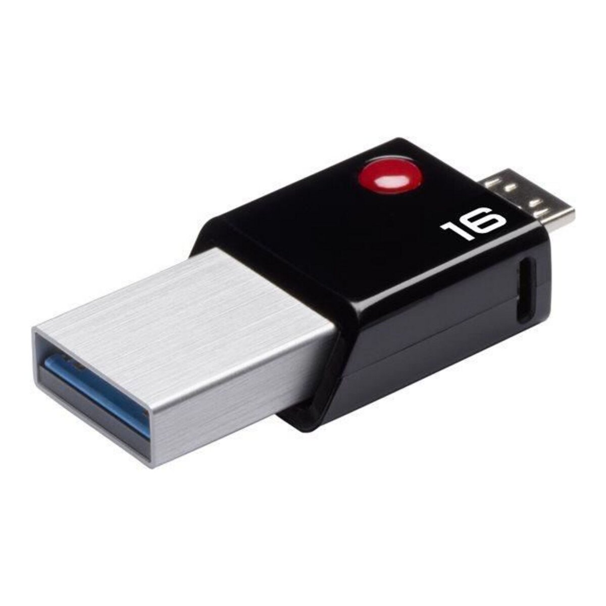 Clé USB OTG 16 GB Double Connecteur
