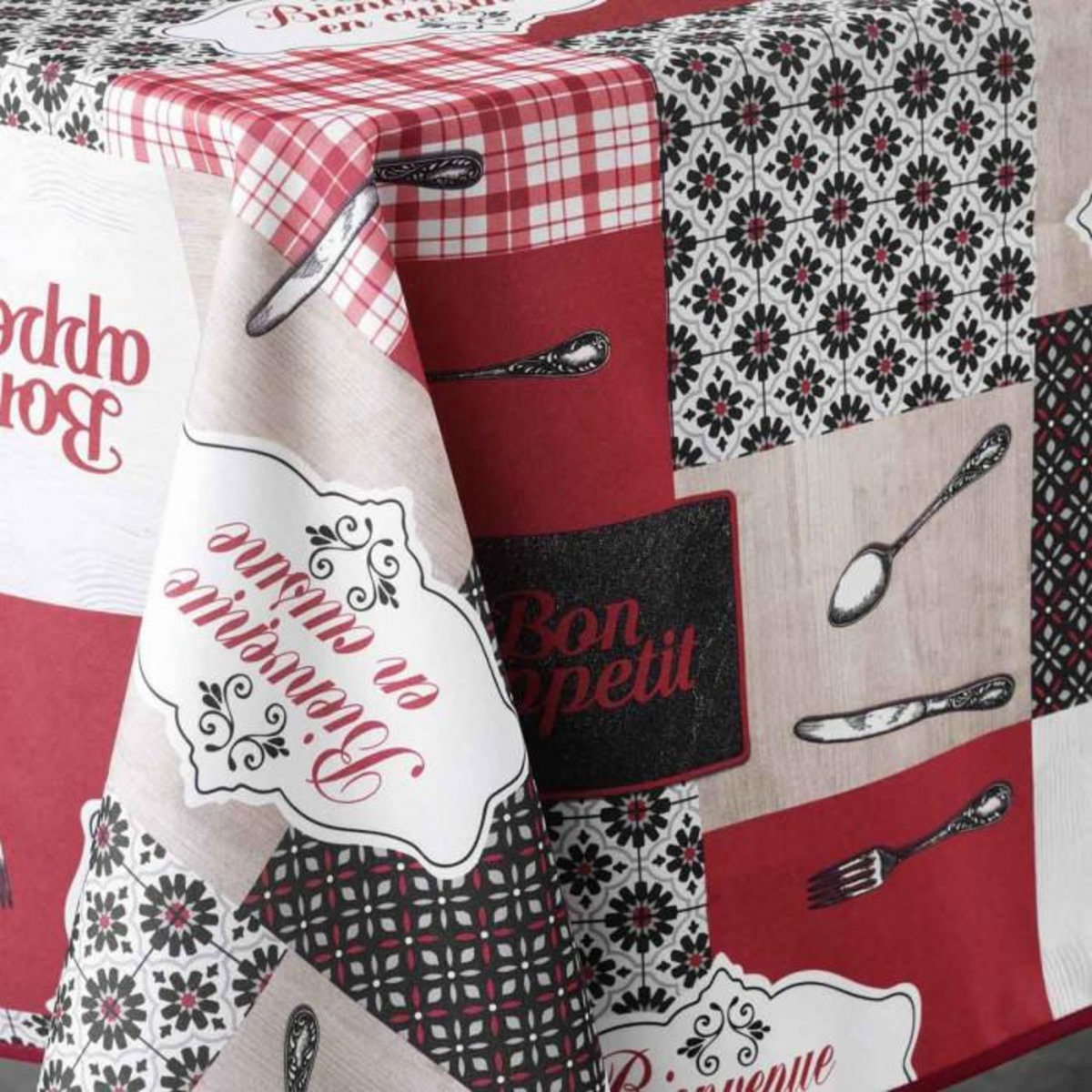 Paris Prix Nappe Imprimée  Brunch  150x240cm Multicolore