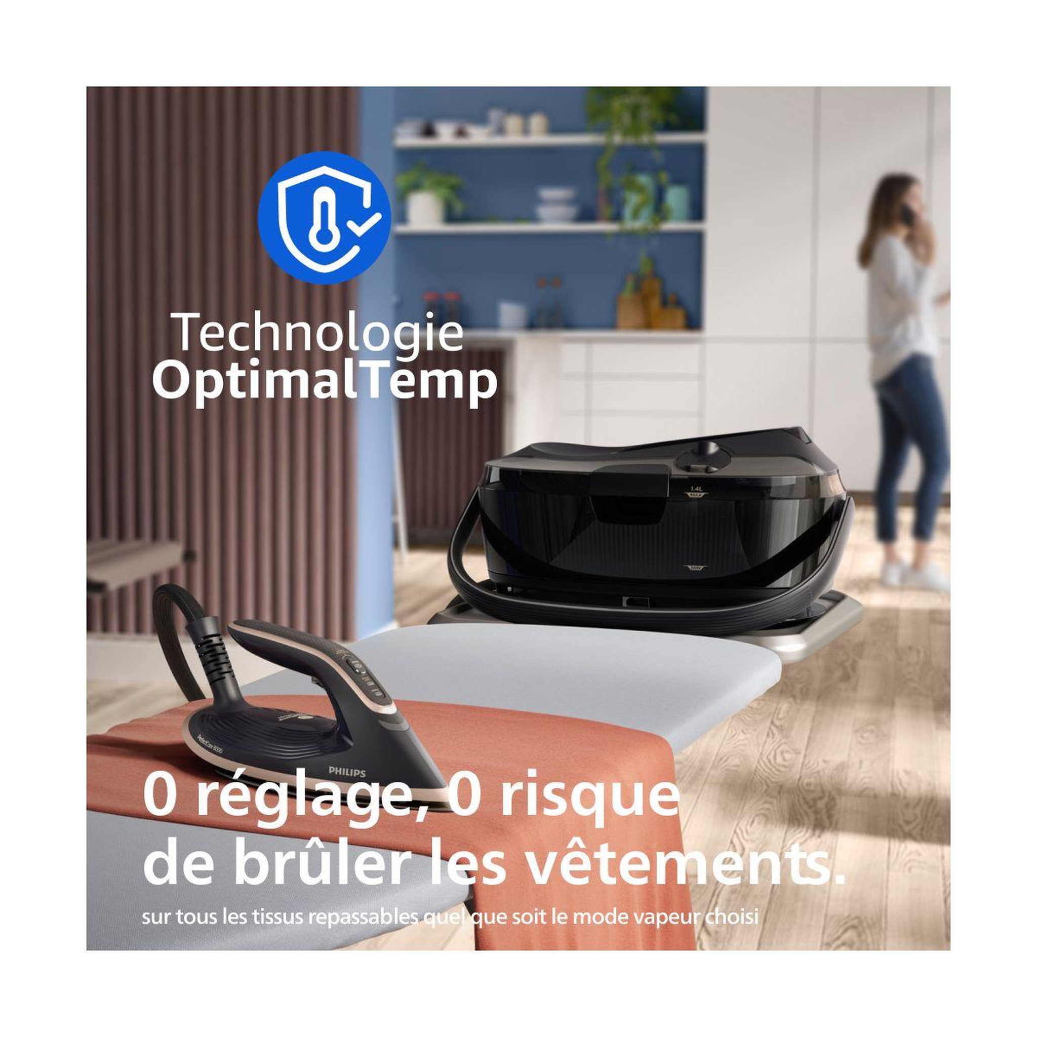 Voir la diapositive 4 : Philips Centrale vapeur psg8300/80
