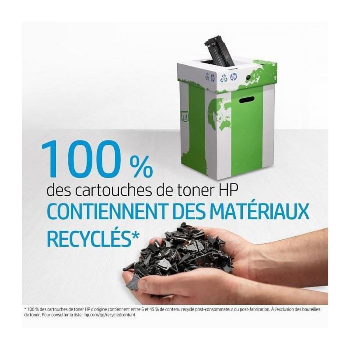 HP TONER HP 125A (CB542A) jaune - cartouche authentique pour imprimantes HP Color LaserJet CP1215/CP1515/CP1518/CM1312MFP