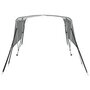 Voir la diapositive 4 : VIDAXL Toit bimini a 3 arceaux parois en maille 183x(170-182)x137 cm