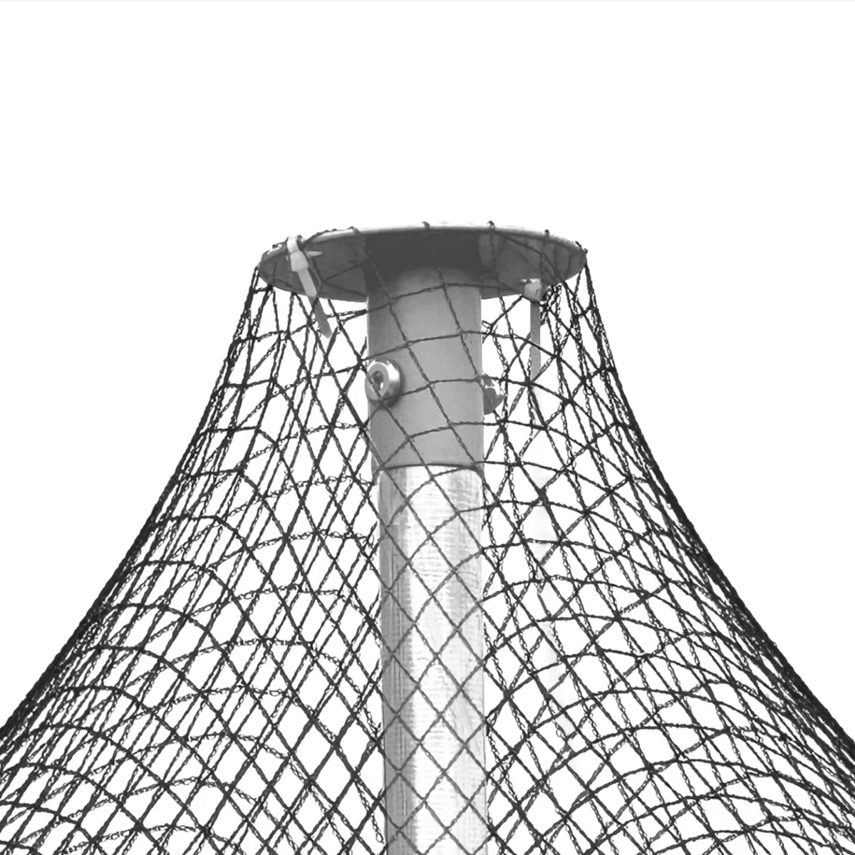 ID MARKET Volière 12m² enclos poulailler 3x4M parc grillagé toit filet acier galvanisé