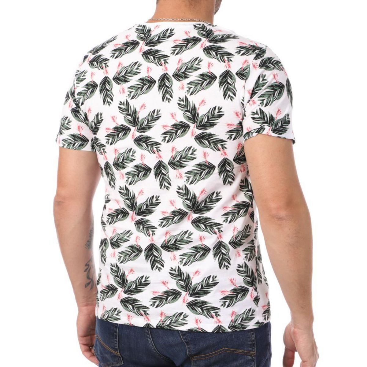 Lee Cooper T shirt /Orange Homme Lee Cooper Opog