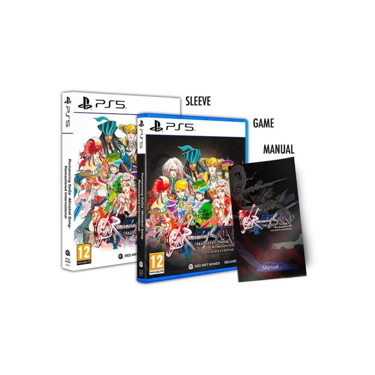 Just for games Romancing SaGa Minstrel Song Remastered International PS5