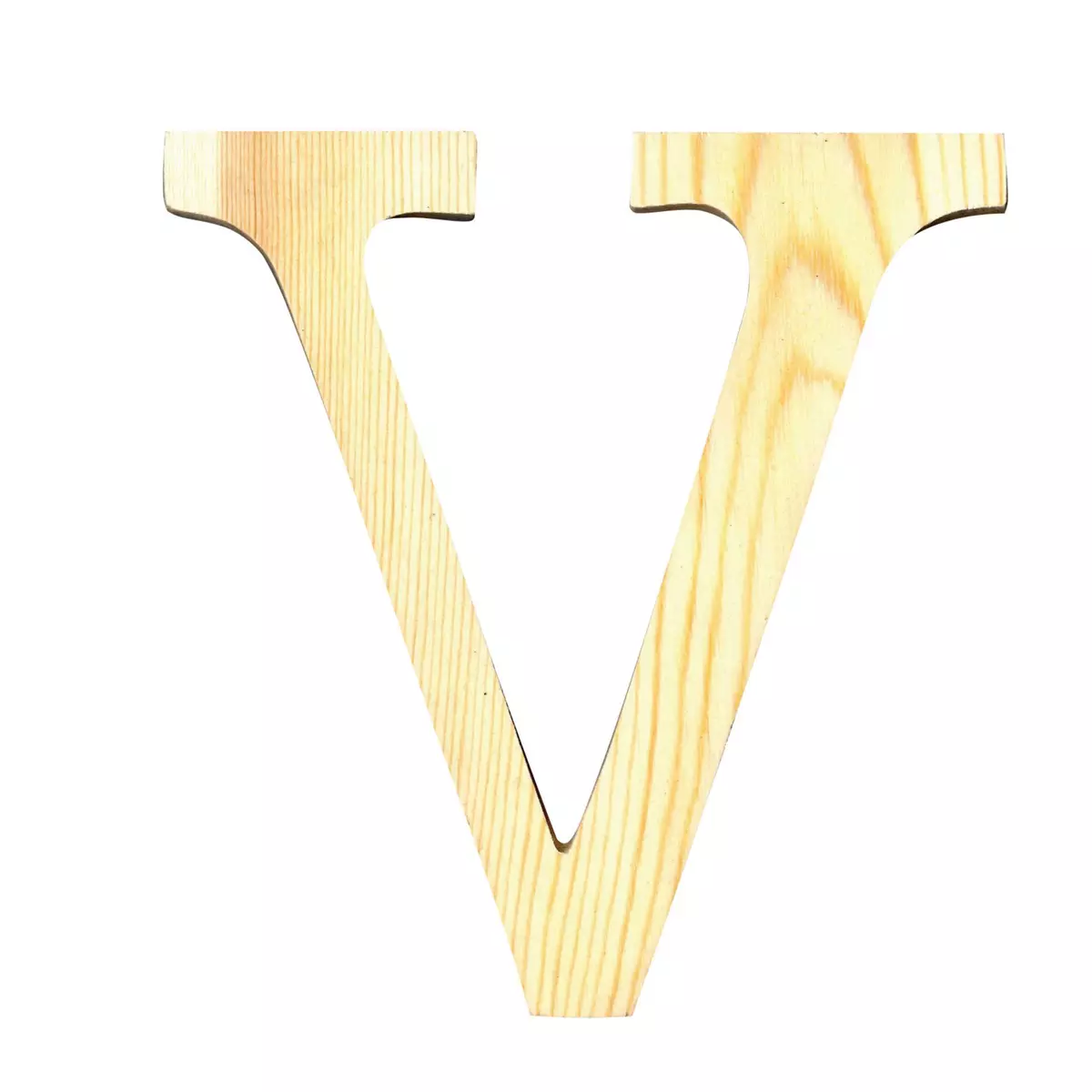 Artémio Alphabet en bois 11,5cm Lettre V
