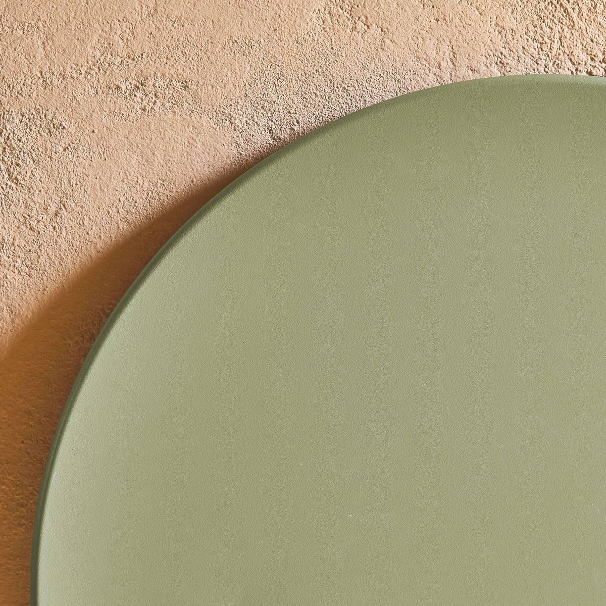 SWEEEK Table de jardin bistrot pliable - Emilia ronde - Table ronde Ø60cm en acier thermolaqué