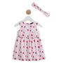 Voir la diapositive 1 : INEXTENSO Robe popeline bébé fille